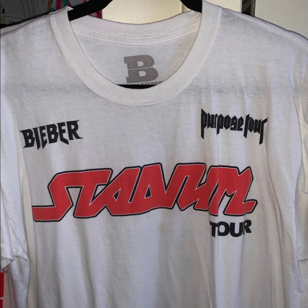 Justin Bieber Purpose Tour Merch